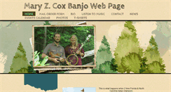 Desktop Screenshot of maryzcox.com